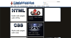 Desktop Screenshot of littlewebhut.com